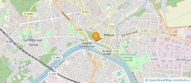localisation de l'entreprise ARCHIVES ET COMEDI à MELUN