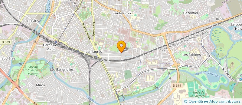 localisation de l'entreprise ARCHIVES ET DOCUMENTS SARTHOIS à LE MANS