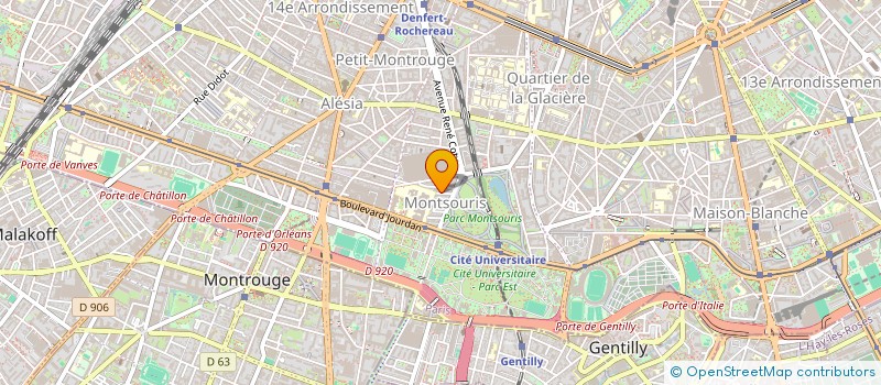 localisation de l'entreprise ARCHIVES SIMON HANTAI  PARIS