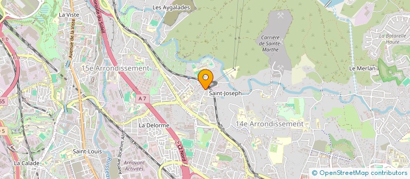 localisation de l'entreprise ARCHIVES TRANQUILLES à MARSEILLE