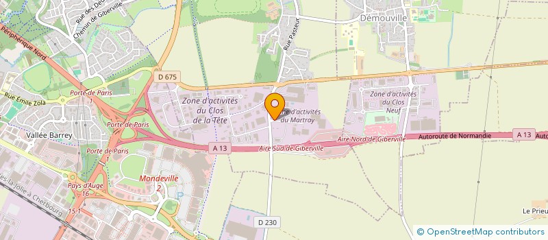 localisation de l'entreprise ARCHIVEURO à GIBERVILLE