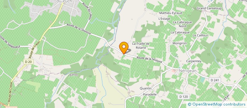 localisation de l'entreprise ARCHIVOILES à NERIGEAN
