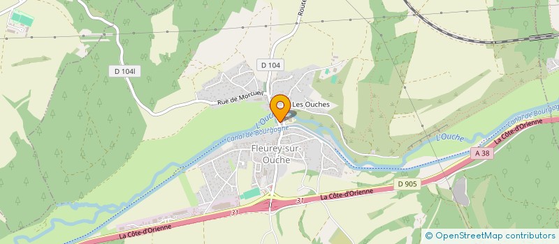 localisation de l'entreprise ARCHIVOLTE  BARBIREY-SUR-OUCHE