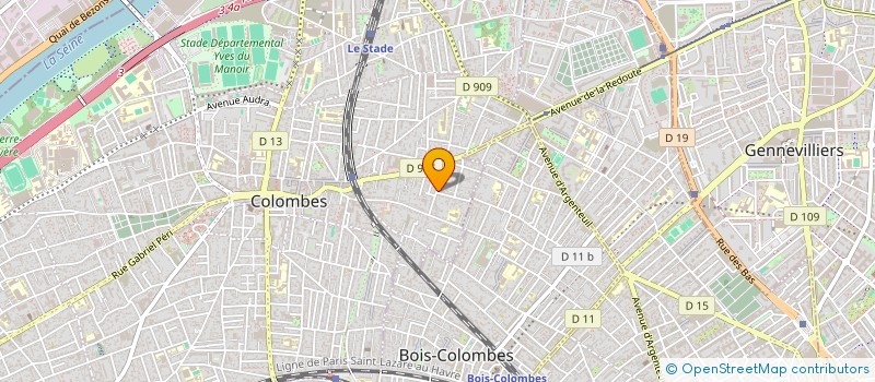 localisation de l'entreprise ARCHONTE S.A.S. à COLOMBES