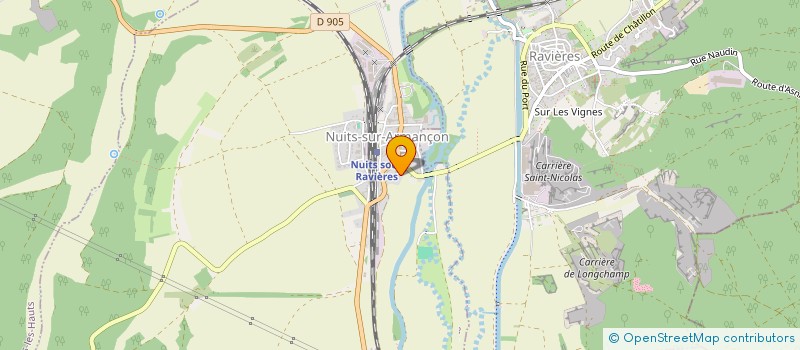 localisation de l'entreprise ARCHONTIKON  NUITS