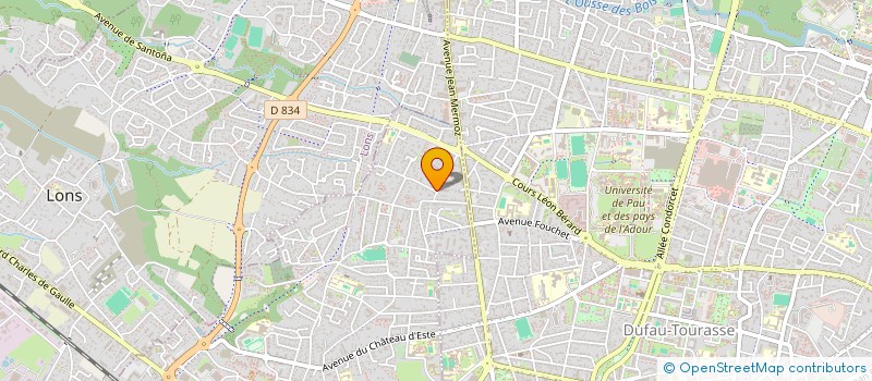localisation de l'entreprise ARCHOS à BILLERE
