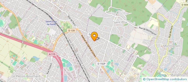 localisation de l'entreprise ARCHYTEC à SAINT-PRIX