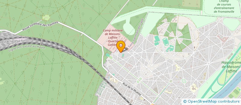 localisation de l'entreprise ARCI  MAISONS-LAFFITTE