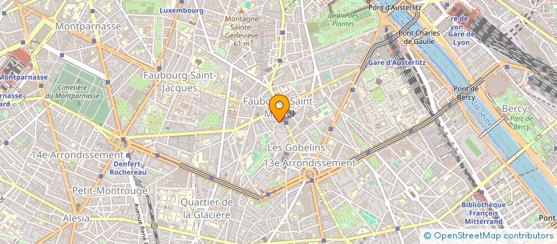 localisation de l'entreprise ARCIEL GRAPHIC à PARIS