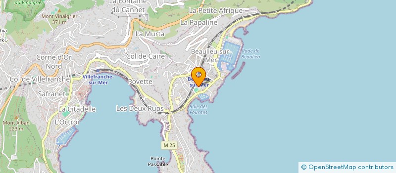 localisation de l'entreprise ARCIMBOLDO à BEAULIEU SUR MER