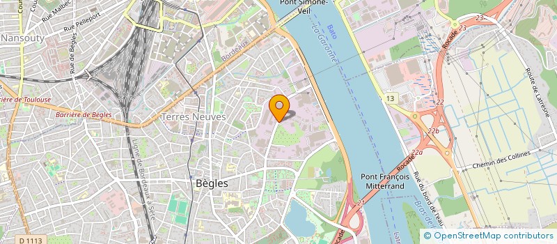 localisation de l'entreprise ARCINS ENTREPRISE à BEGLES