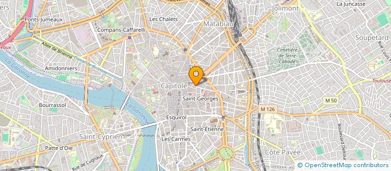 localisation de l'entreprise ARCIS  TOULOUSE