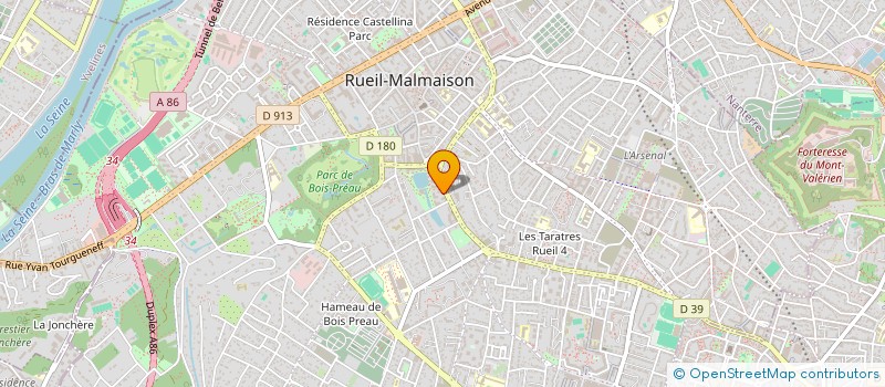 localisation de l'entreprise ARCIS ASSURANCES CONSEILS à RUEIL-MALMAISON
