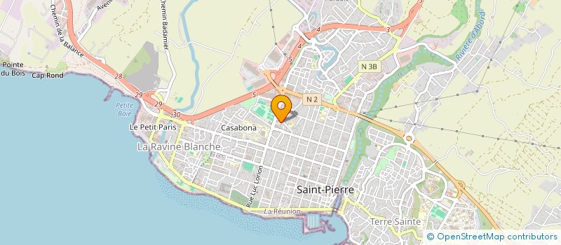 localisation de l'entreprise ARCIZET-CHAPEAU-AH-CHINE à SAINT-PIERRE