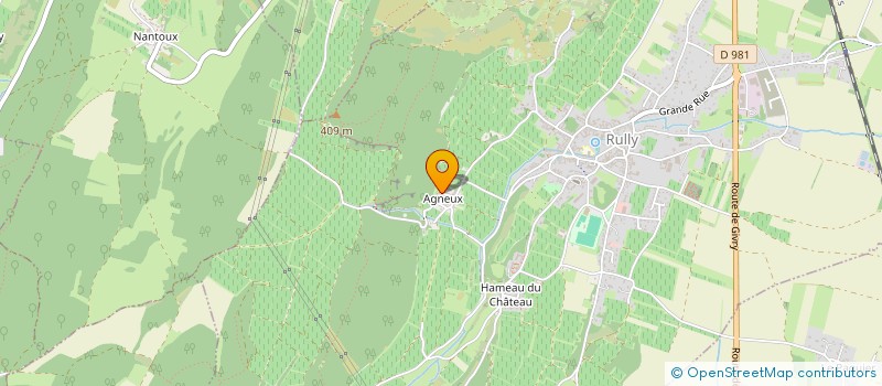 localisation de l'entreprise ARCLANDYA  RULLY