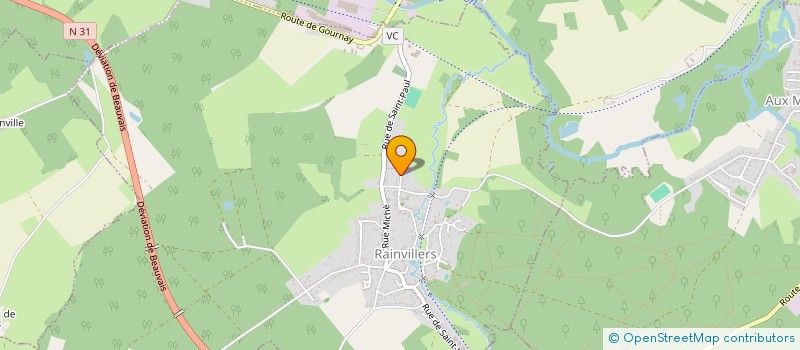 localisation de l'entreprise ARCLESI  RAINVILLERS