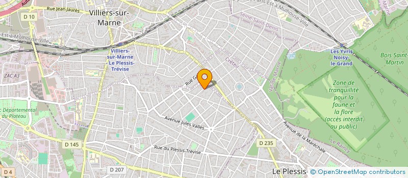 localisation de l'entreprise ARCMB à CHAMPIGNY-SUR-MARNE
