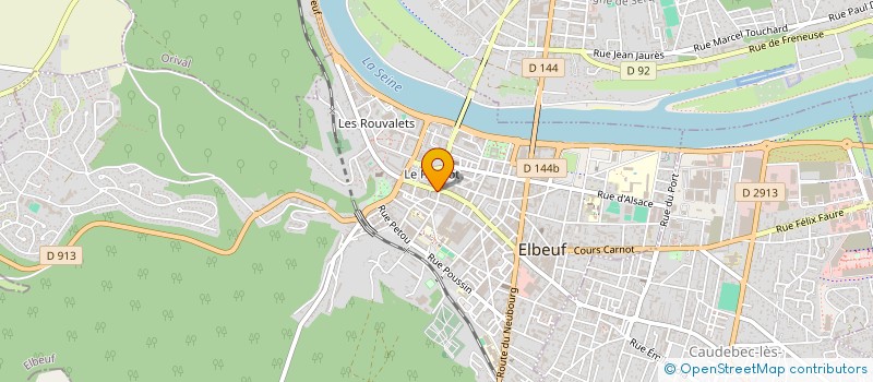 localisation de l'entreprise ARCO à ELBEUF