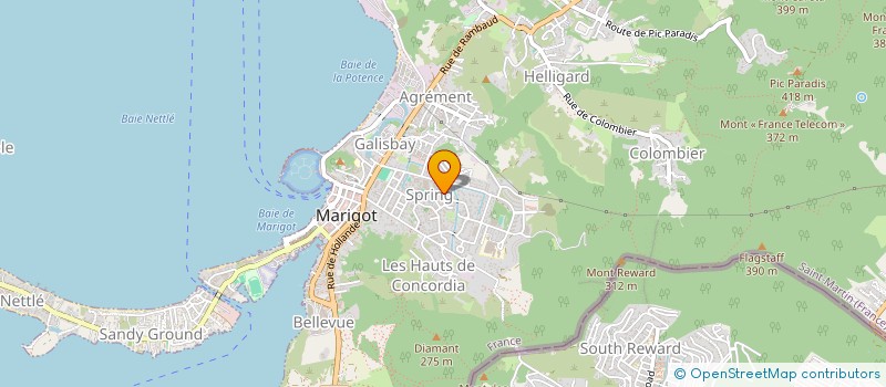 localisation de l'entreprise ARCO  SAINT MARTIN