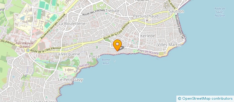 localisation de l'entreprise ARCO  SAINT-NAZAIRE