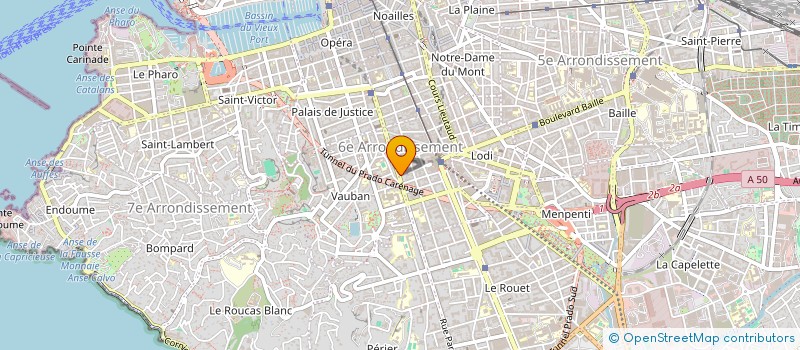 localisation de l'entreprise ARCO à MARSEILLE