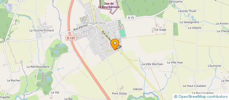 localisation de l'entreprise ARCO  LANVALLAY