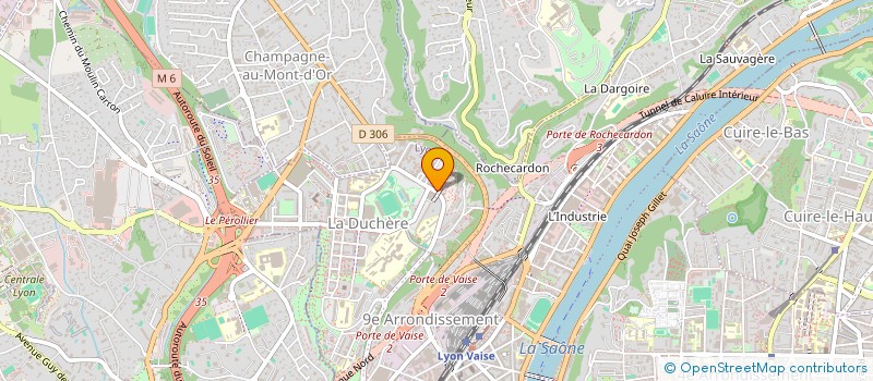 localisation de l'entreprise ARCO  LYON