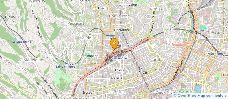 localisation de l'entreprise ARCO BALENO à NICE