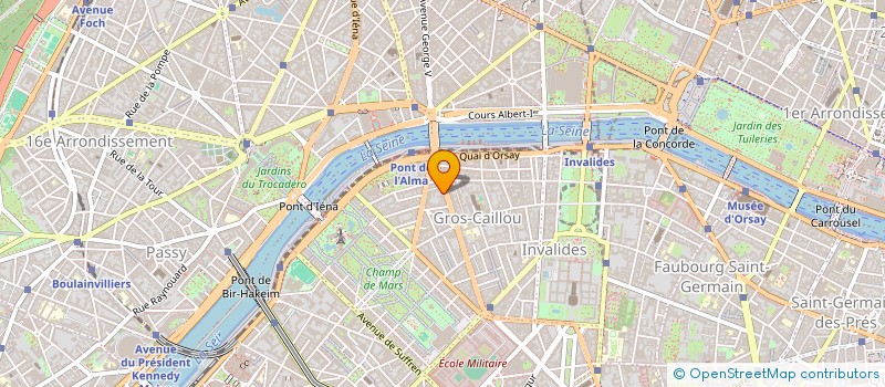 localisation de l'entreprise ARCO BOSQUET  PARIS