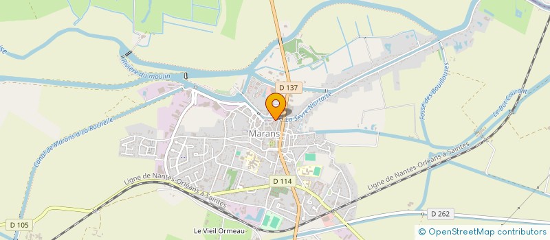 localisation de l'entreprise ARCO-ELEM  MARANS