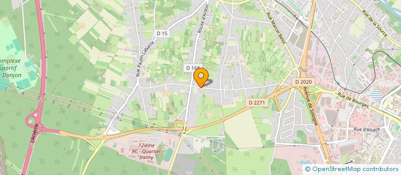 localisation de l'entreprise ARCO HOLDING à OLIVET