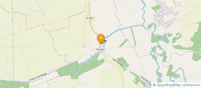 localisation de l'entreprise ARCO IMMO  SAVIGNY-SUR-AISNE