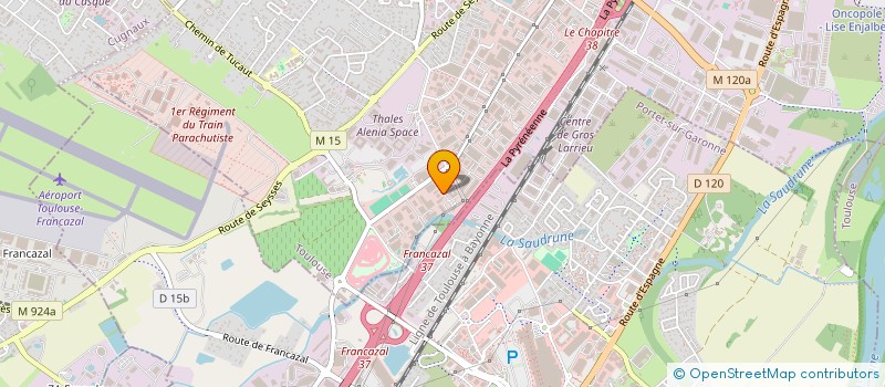 localisation de l'entreprise ARCO IRIS à TOULOUSE