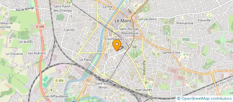 localisation de l'entreprise ARCO TROUVE à LE MANS
