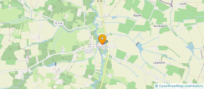 localisation de l'entreprise ARCOB  CASTELNAU D'AUZAN LABARRERE