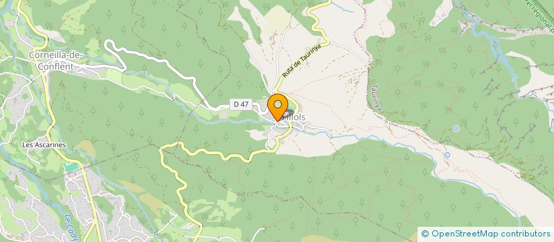 localisation de l'entreprise ARCOBAL  FILLOLS