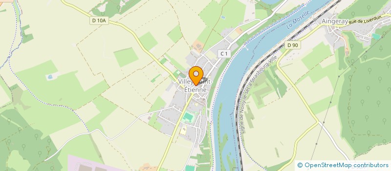 localisation de l'entreprise ARCOBALENO 1990  VILLEY-SAINT-ETIENNE