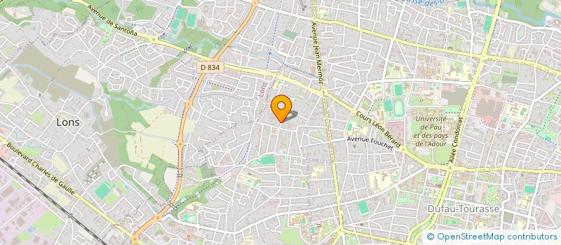 localisation de l'entreprise ARCOBALENO à BILLERE