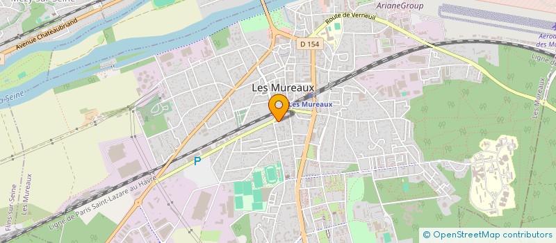 localisation de l'entreprise ARCOBAT à LES MUREAUX