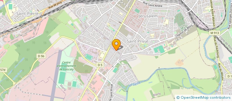 localisation de l'entreprise ARCOBAT à MONTIGNY-LES-METZ