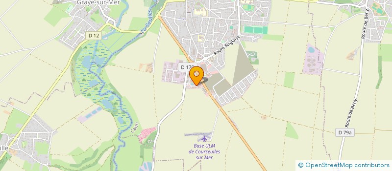 localisation de l'entreprise ARCOBAT à COURSEULLES-SUR-MER