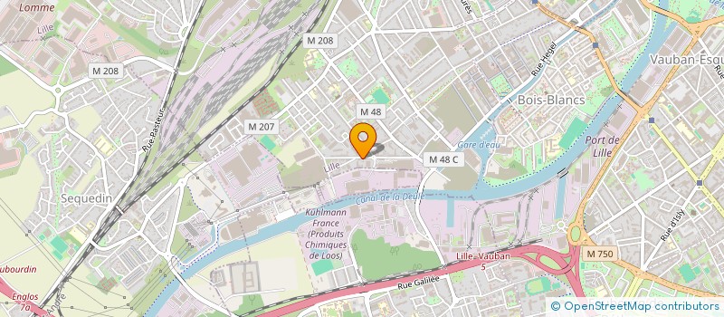 localisation de l'entreprise ARCOBAT à LILLE