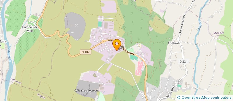 localisation de l'entreprise ARCOBIO  LAVILLEDIEU