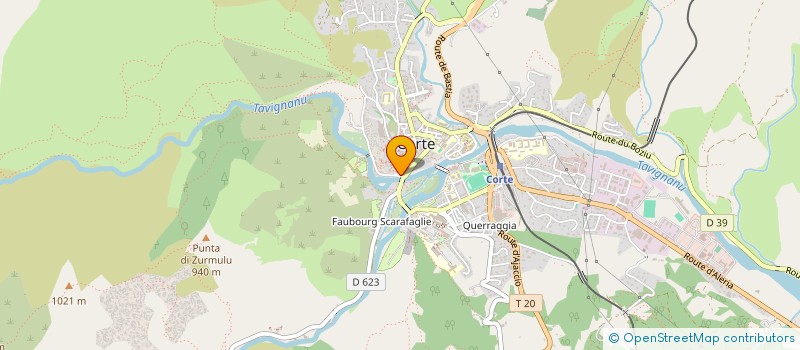 localisation de l'entreprise ARCOBOIS à CORTE