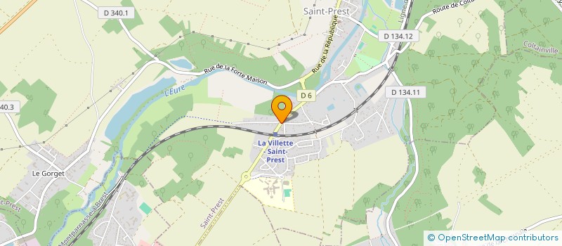 localisation de l'entreprise ARCODIS à CLEVILLIERS