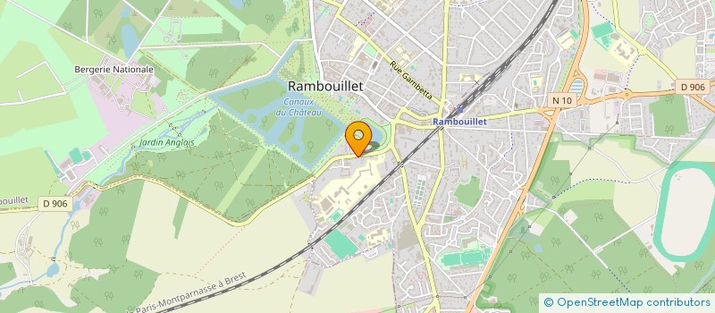 localisation de l'entreprise ARCOELMA  RAMBOUILLET