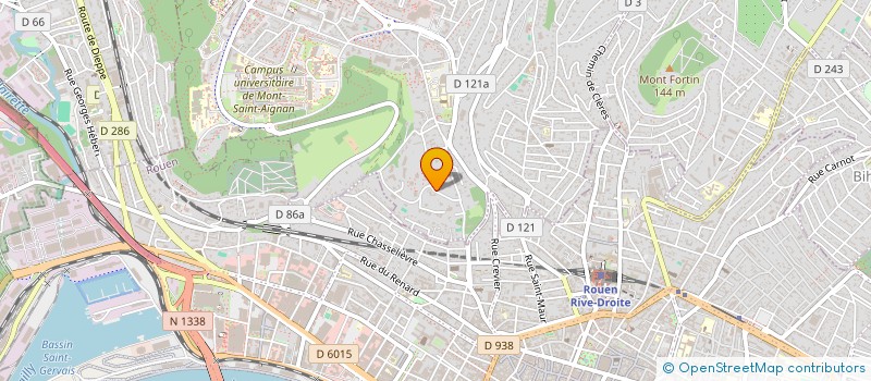 localisation de l'entreprise ARCOF INVEST  MONT-SAINT-AIGNAN