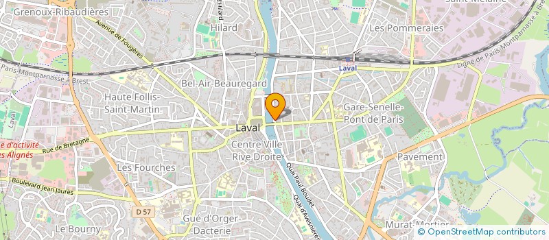 localisation de l'entreprise ARCOFIAT à LAVAL