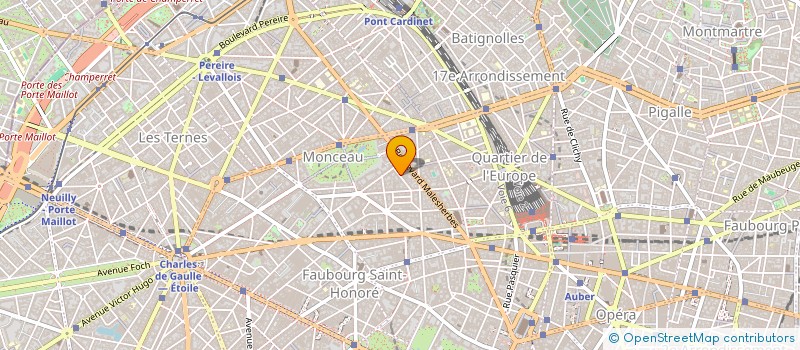 localisation de l'entreprise ARCOGRAPH à PARIS