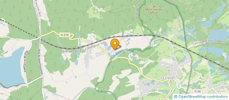 localisation de l'entreprise ARCOLAS  PLANCHER-BAS